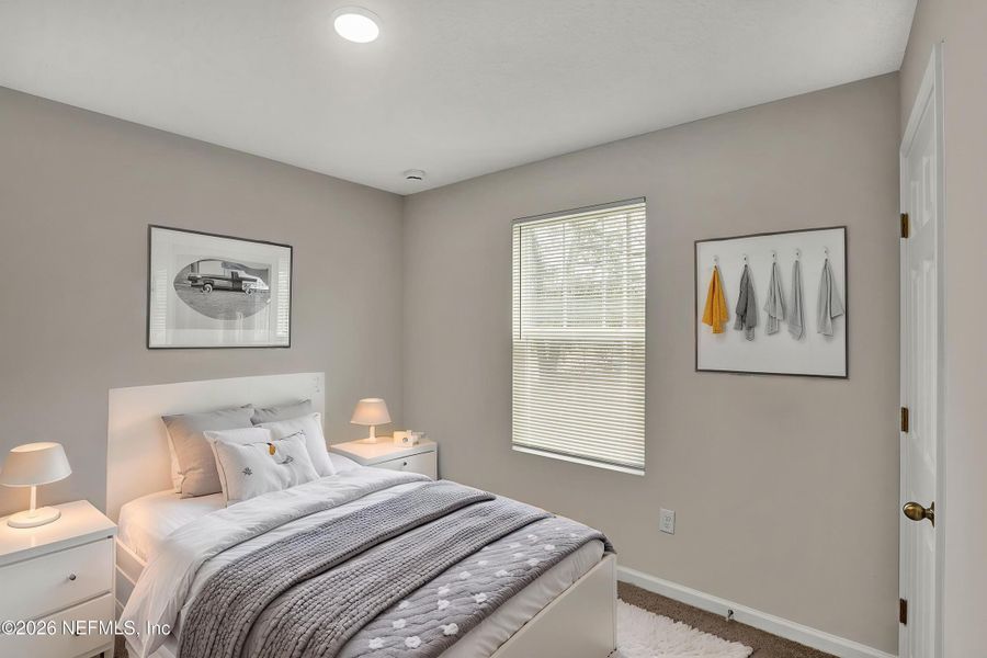 Furnished interior view inside a new home in , Jacksonville (Image 8). Furnished interior view inside a new home in , Jacksonville (Image 8).