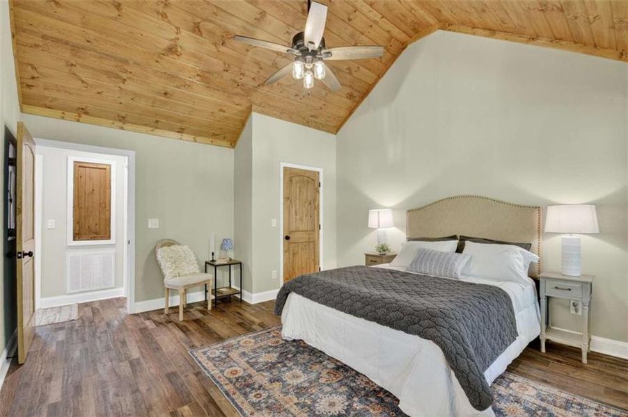 Furnished interior view inside a new home in , Ellijay (Image 10).