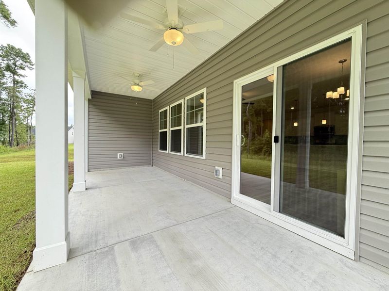Exterior details and patio area of a home in Oak Grove, Conway (Image 15).