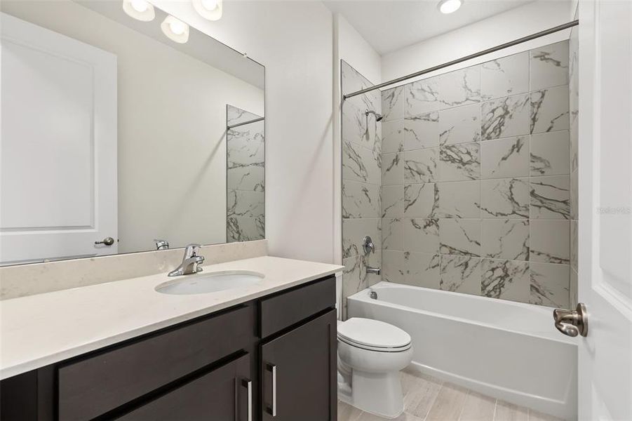 Furnished interior view inside a new home in Tamarack at Two Rivers, Zephyrhills (Image 10).