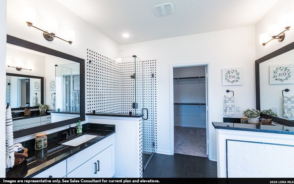 Furnished interior view inside a new home in Megan's Landing, Castroville (Image 6).