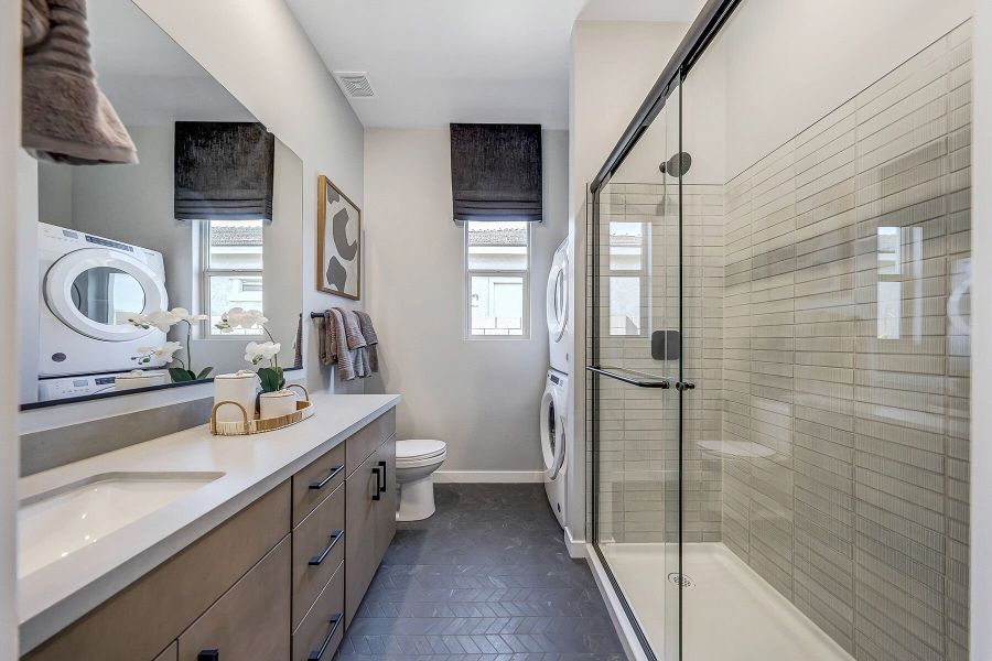 Furnished interior view inside a new home in Miravida, Surprise (Image 36). Furnished interior view inside a new home in Miravida, Surprise (Image 36).