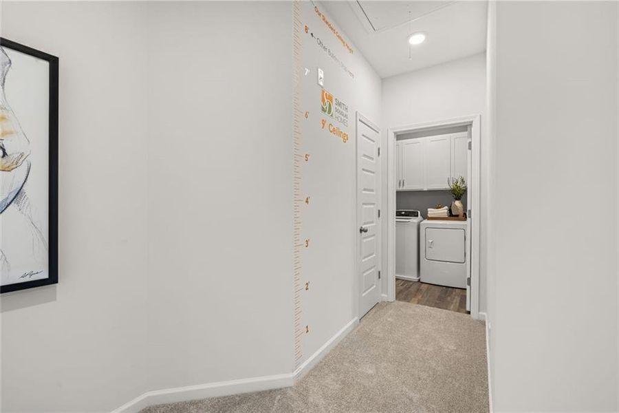 Spacious, unfurnished interior of a new home in Oakmont, Dallas (Image 20). Spacious, unfurnished interior of a new home in Oakmont, Dallas (Image 20).