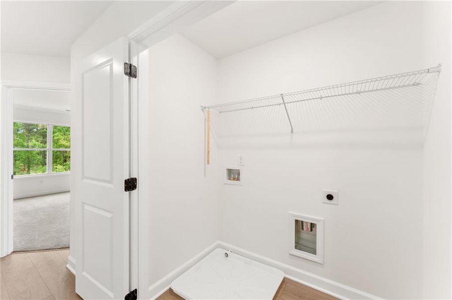 Spacious, unfurnished interior of a new home in Townes at South Main, Kennesaw (Image 22).