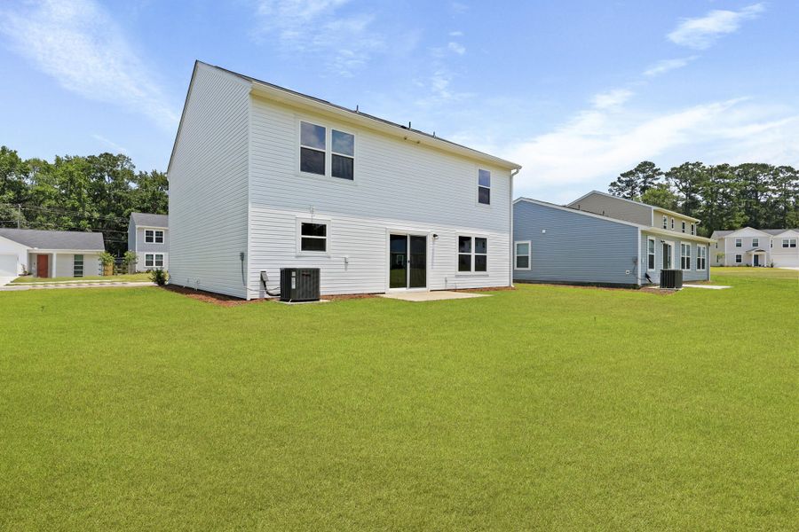 Exterior details and patio area of a home in , Ladson (Image 3). Exterior details and patio area of a home in , Ladson (Image 3).