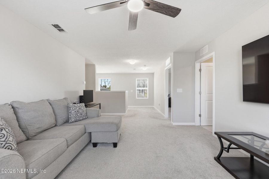 Furnished interior view inside a new home in Cordova Palms, St. Augustine (Image 16). Furnished interior view inside a new home in Cordova Palms, St. Augustine (Image 16).