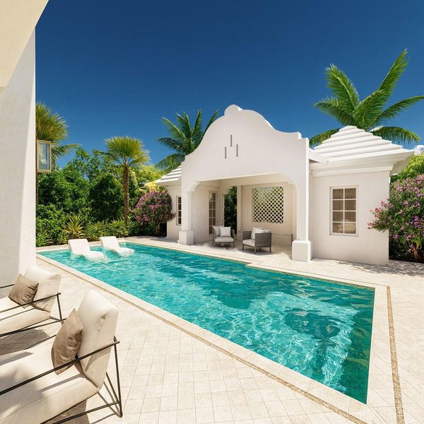 Front exterior of a new home in , Delray Beach, FL, highlighting curb appeal (Image 18).
