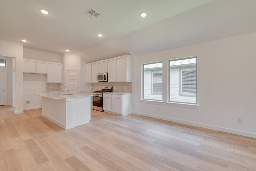Furnished interior view inside a new home in Prairie Winds, Hutto (Image 10).