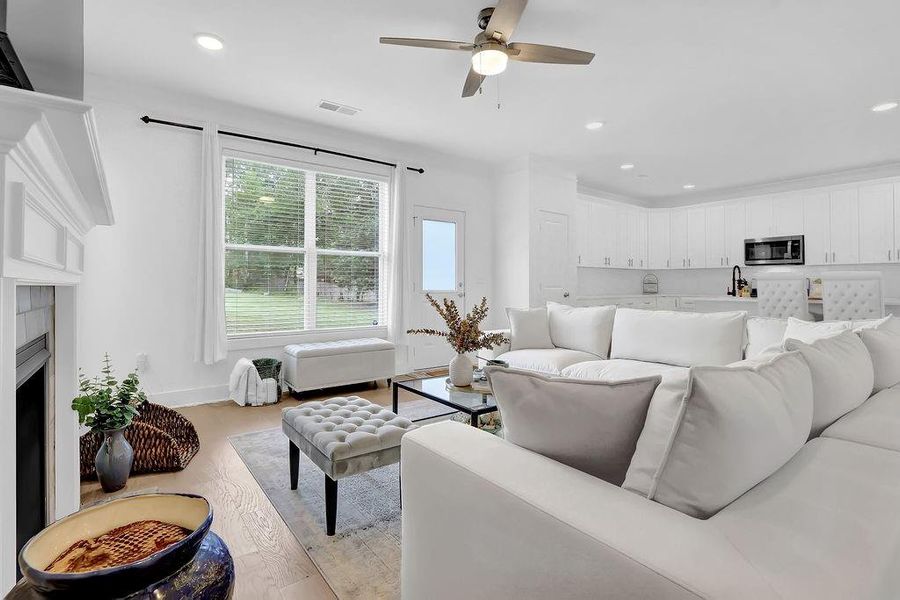 Furnished interior view inside a new home in , Lawrenceville (Image 3).
