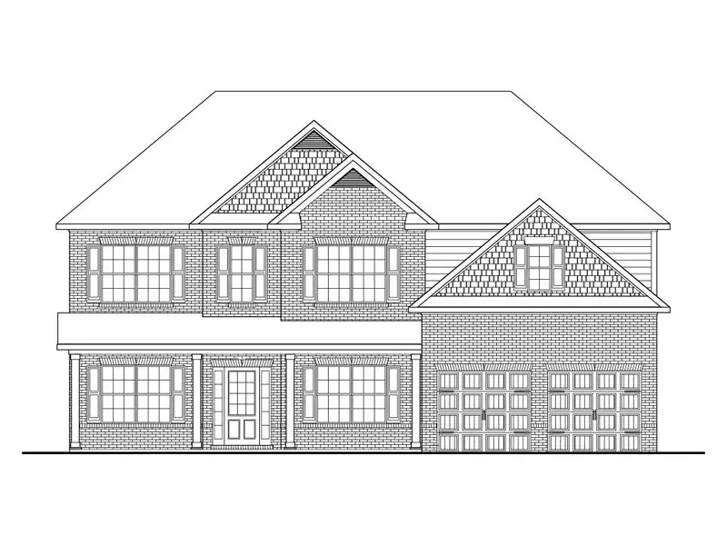 Representative rendering of the exterior for the The Wendell by Stephen Elliott Homes (Image 3).