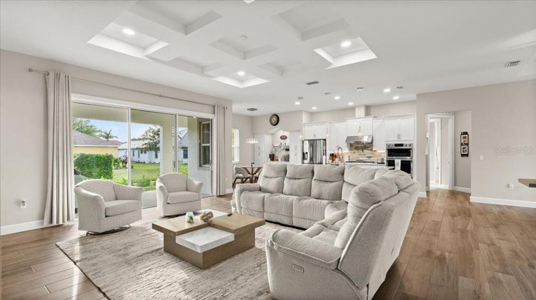 Furnished interior view inside a new home in , Palm Coast (Image 34).