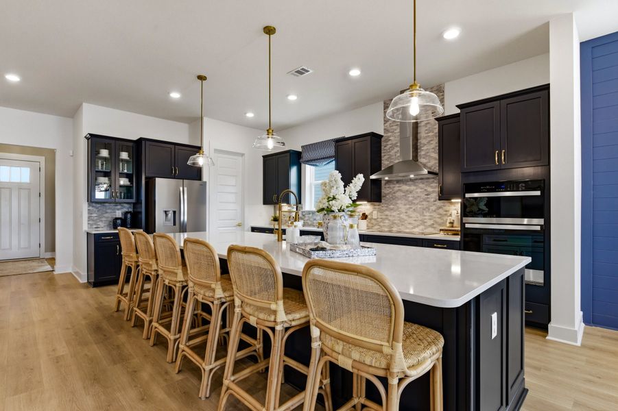 Representative furnished interior of a home built from the Sterling by Beazer Homes in Marshfield, Longs (Image 6).