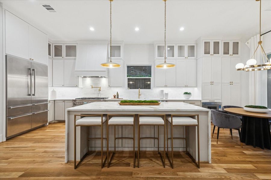 Furnished interior view inside a new home in , Houston (Image 31).