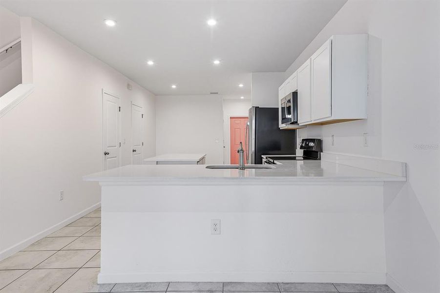 Furnished interior view inside a new home in , New Port Richey (Image 4).