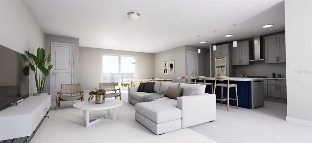 Furnished interior view inside a new home in , Ocala (Image 5).