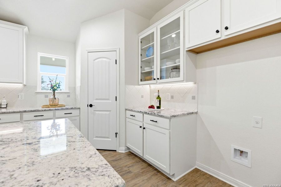 Furnished interior view inside a new home in , Fischer (Image 15).