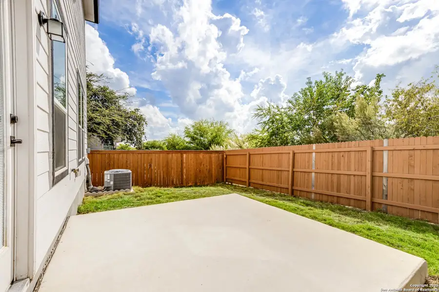 Exterior details and patio area of a home in , San Antonio (Image 2). Exterior details and patio area of a home in , San Antonio (Image 2).