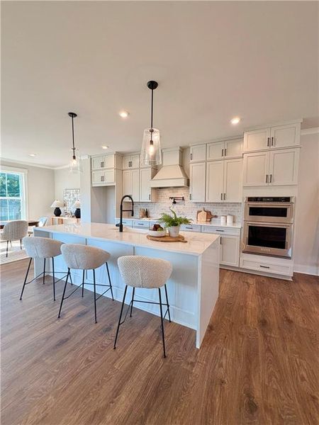 Furnished interior view inside a new home in The Groves at Myrtle, Roswell (Image 25).