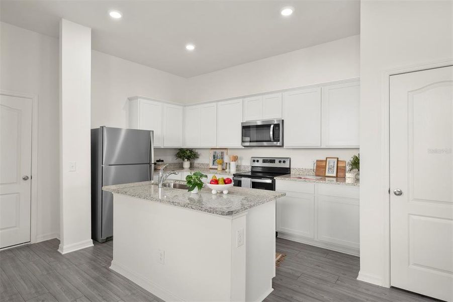Furnished interior view inside a new home in Sol Vista, Dundee (Image 8). Furnished interior view inside a new home in Sol Vista, Dundee (Image 8).