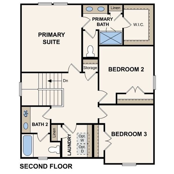 2D floor plan layout of this home in Senna, Leon Valley, TX (Image 6). 2D floor plan layout of this home in Senna, Leon Valley, TX (Image 6).