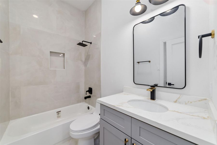 Furnished interior view inside a new home in , Houston (Image 9). Furnished interior view inside a new home in , Houston (Image 9).