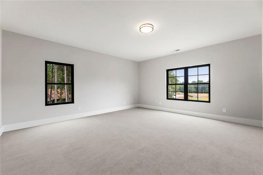 Spacious, unfurnished interior of a new home in , Milton (Image 40).