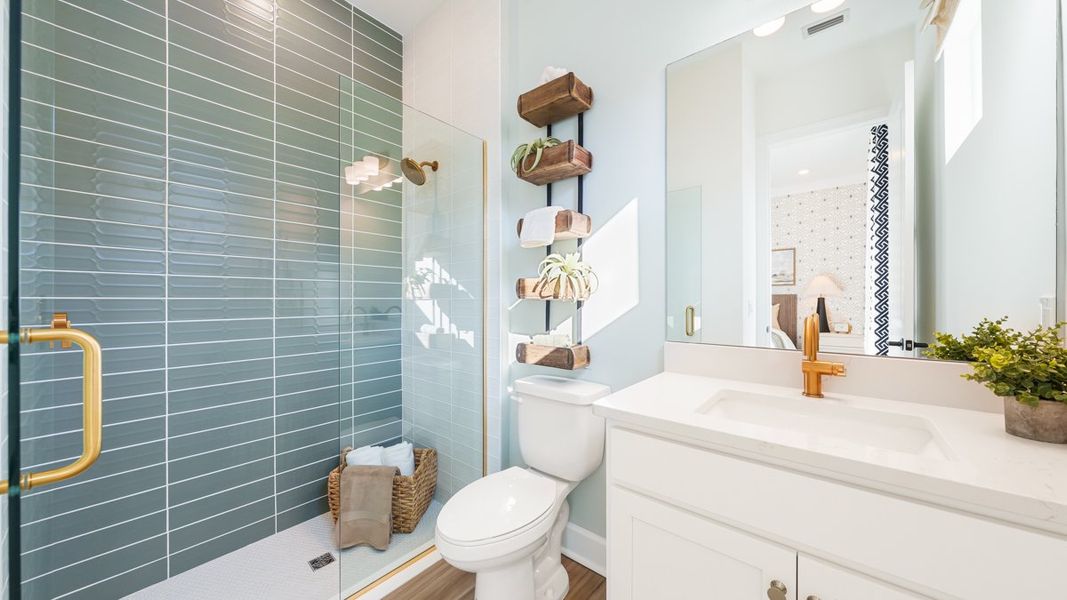 Furnished interior view inside a new home in Esplanade by the Islands, Naples (Image 12). Furnished interior view inside a new home in Esplanade by the Islands, Naples (Image 12).