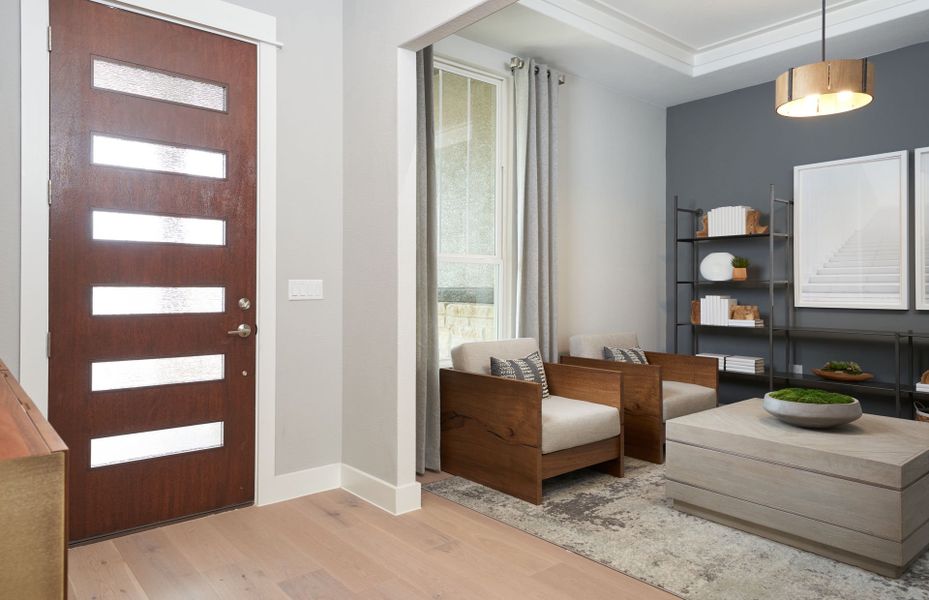 Representative furnished interior of a home built from the Stellar by Del Webb in Del Webb Austin at Lost Pines, Bastrop (Image 10). Representative furnished interior of a home built from the Stellar by Del Webb in Del Webb Austin at Lost Pines, Bastrop (Image 10).