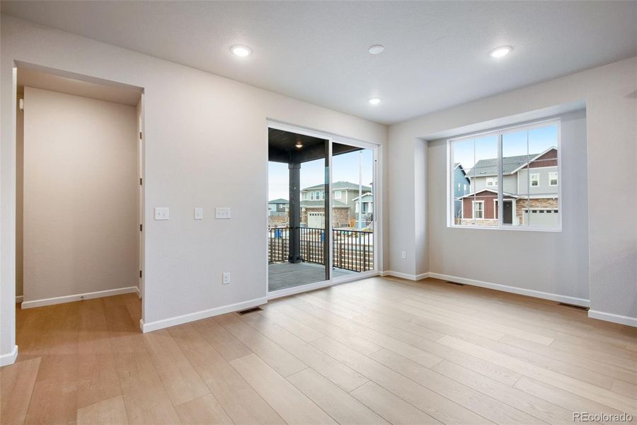 Spacious, unfurnished interior of a new home in Painted Prairie, Aurora (Image 19).