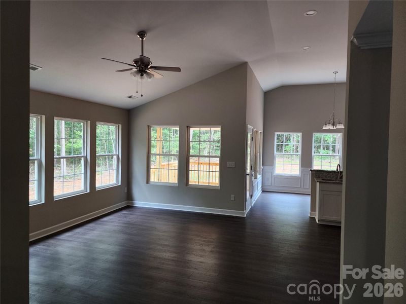 Large Vaulted Living Room