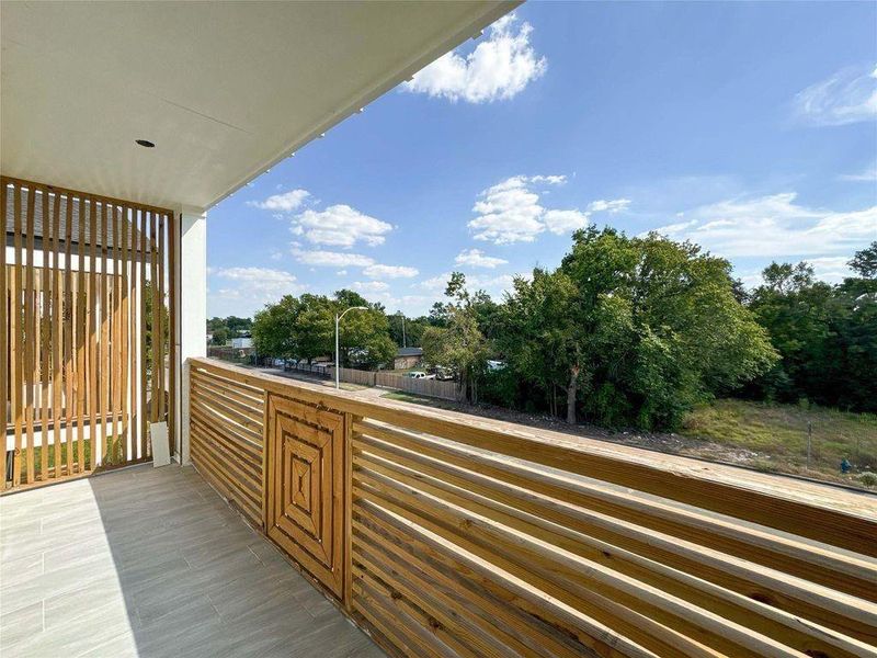 Exterior details and patio area of a home in , Houston (Image 5). Exterior details and patio area of a home in , Houston (Image 5).