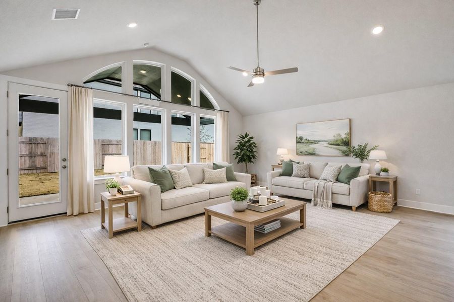 *Virtually Staged Family Room*