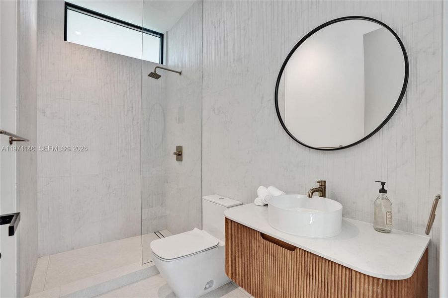 Furnished interior view inside a new home in , Miami Shores (Image 45).