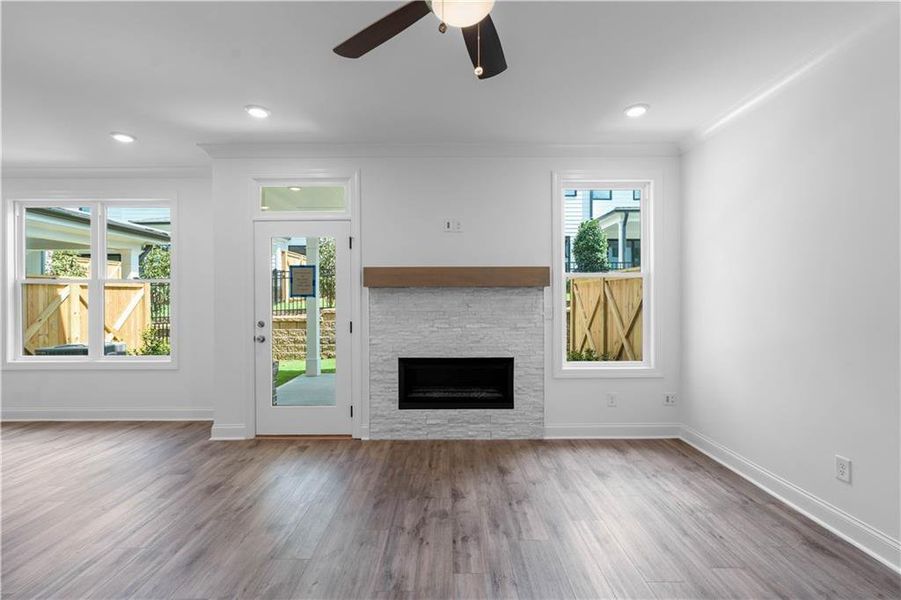 Spacious, unfurnished interior of a new home in , Buford (Image 20). Spacious, unfurnished interior of a new home in , Buford (Image 20).