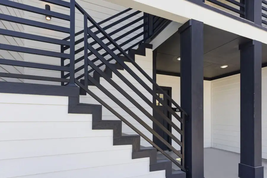 Exterior details and patio area of a home in , Houston (Image 4).