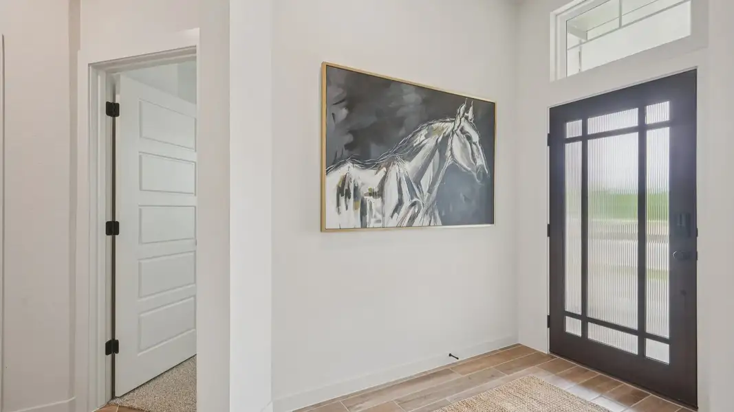 Representative unfurnished interior of a home built from the Avril by Chesmar Homes in Meyer Ranch 45's, New Braunfels (Image 17). Representative unfurnished interior of a home built from the Avril by Chesmar Homes in Meyer Ranch 45's, New Braunfels (Image 17).