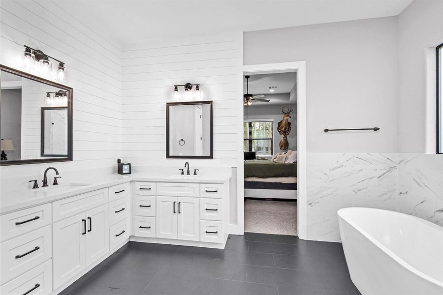 Furnished interior view inside a new home in , Magnolia (Image 8).