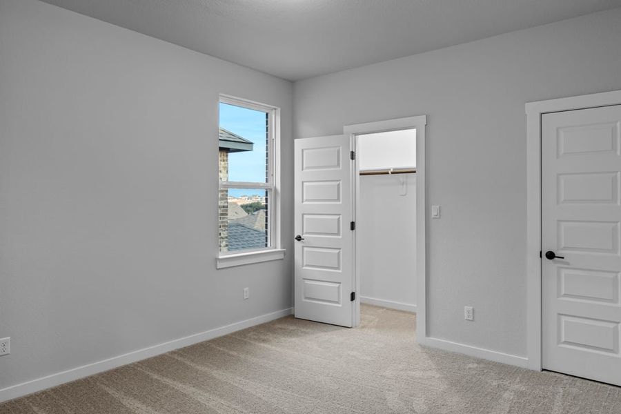 Spacious, unfurnished interior of a new home in Park Collection at Lariat, Liberty Hill (Image 40). Spacious, unfurnished interior of a new home in Park Collection at Lariat, Liberty Hill (Image 40).