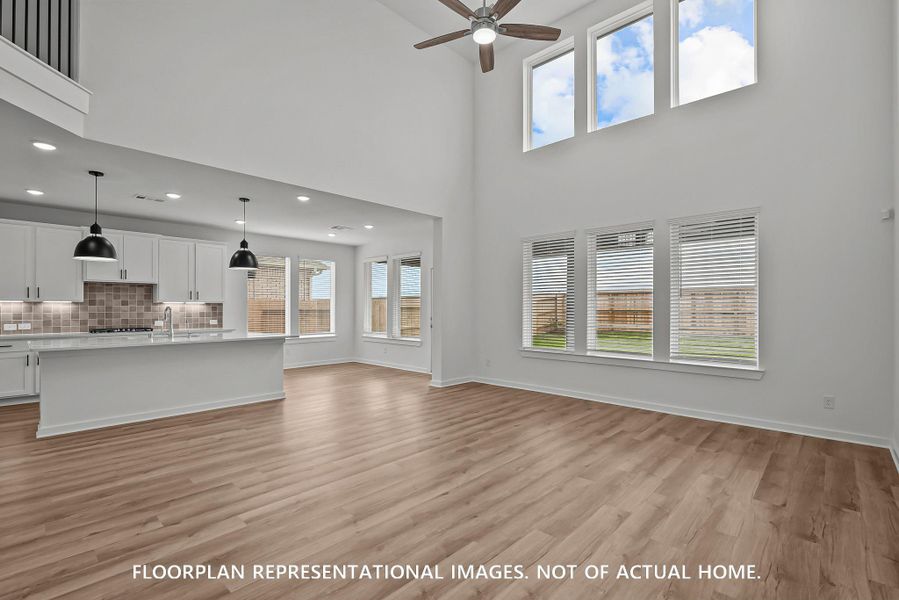 Spacious, unfurnished interior of a new home in The Oaks on 6th Street, Magnolia (Image 17).