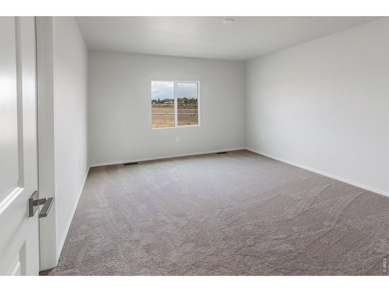 Spacious, unfurnished interior of a new home in Prairie Song Story Collection - Single Family Homes, Windsor (Image 27).
