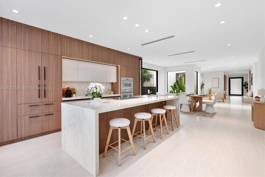 Furnished interior view inside a new home in , Miami (Image 4).