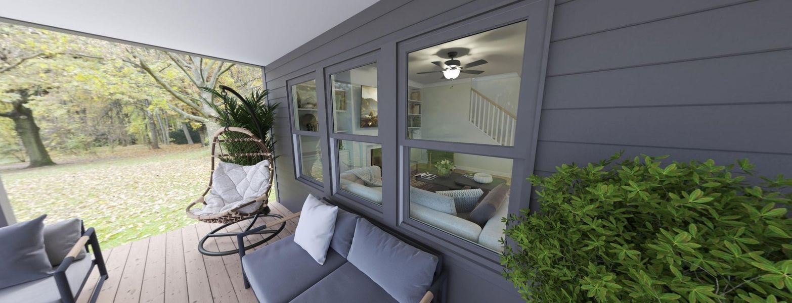 Representative exterior details of a home built from the The Garner by New Home Inc. in Gardner Farms, Willow Spring (Image 5). Representative exterior details of a home built from the The Garner by New Home Inc. in Gardner Farms, Willow Spring (Image 5).