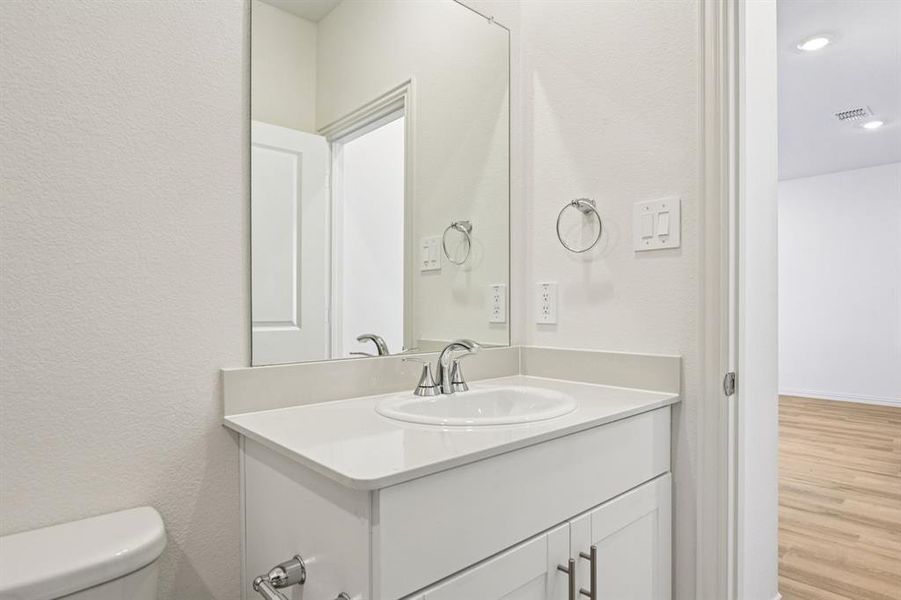 Furnished interior view inside a new home in Lakehaven - Spring Series, Farmersville (Image 7).