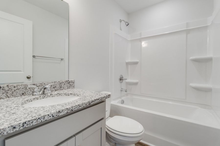 Furnished interior view inside a new home in Astoria, Columbia (Image 14).