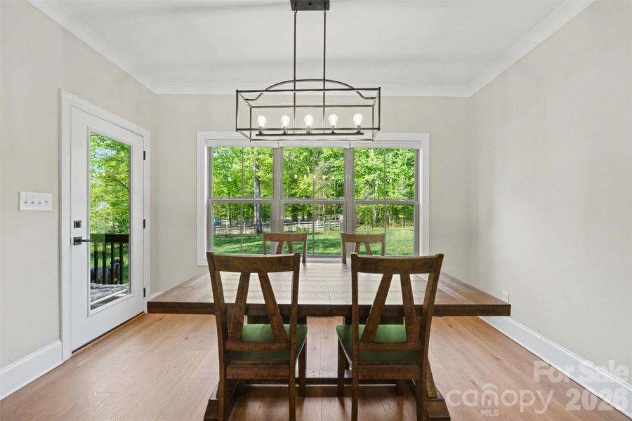 Furnished interior view inside a new home in , Denver (Image 9).