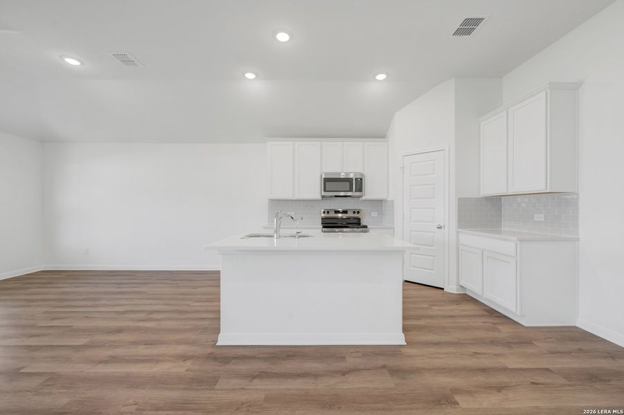 Furnished interior view inside a new home in Paloma Park, Converse (Image 12).