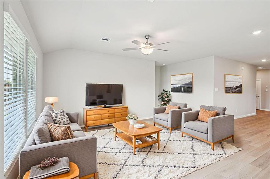 Photo is not of the actual home, but is an inspirational photo of builder’s model home and may depict options, furnishings, and/or decorator features that are not included.