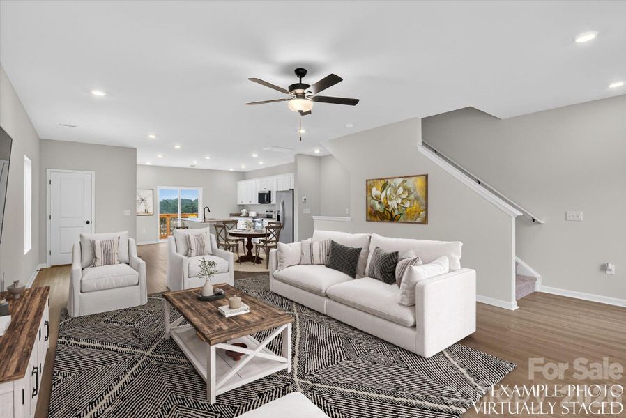 Furnished interior view inside a new home in Rhyne Court, Gastonia (Image 5).