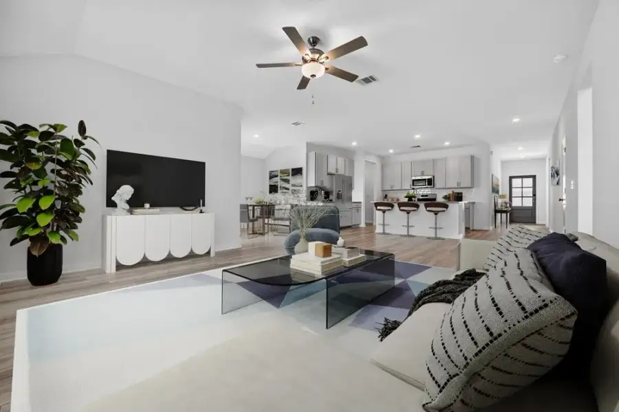 Furnished interior view inside a new home in Lisso, Pflugerville (Image 9).