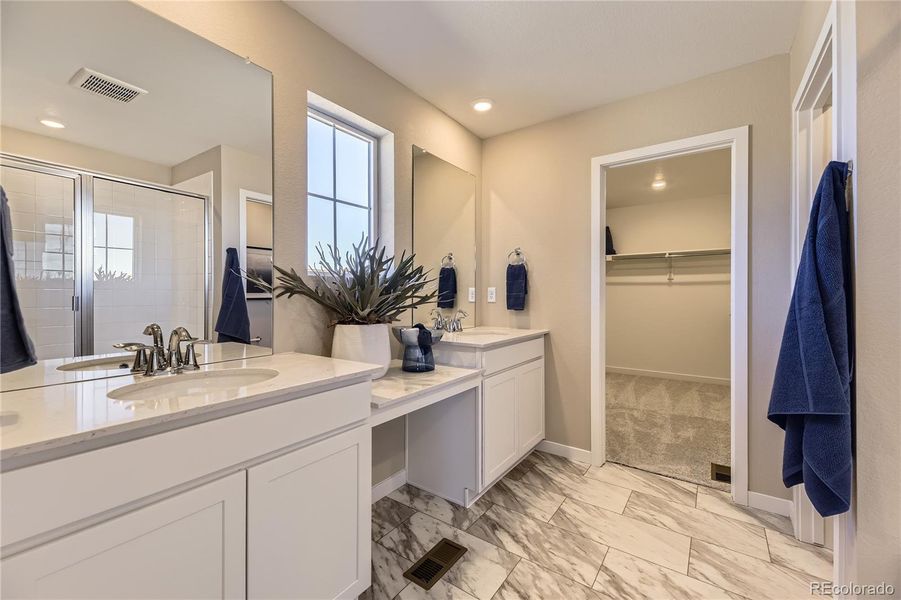 Furnished interior view inside a new home in , Watkins (Image 12).